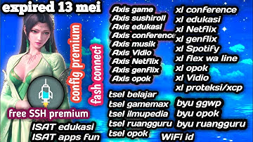 CONFIG HTTP INJEKTOR 30 HARI ALL OPERATOR AXIS - XL - TELKOMSEL - INDOSAT - BYU. FULL SPEED!!