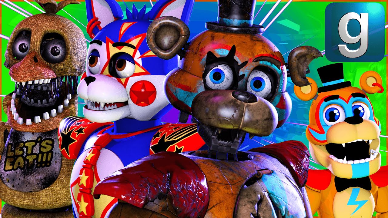 Ultimate Custom Night - Glamrock FNaC Animatronics (Mod) 