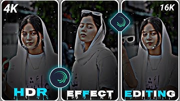 Alight Motion HDR Dark Blue Effect | New Effect Alight Motion | Brown Effect Edit | Asmatali Editing