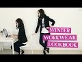 Winter graphic designer workwear lookbook  charlimarietv