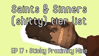 Sticky Proximity Mine - The walking dead saints & sinners (shitty) tier list #Shorts