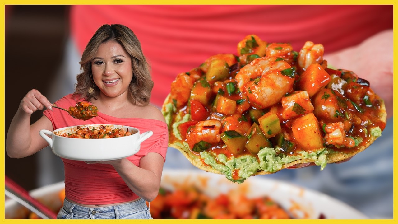 How to make a CEVICHE ROJO it’s quick easy and so refreshing!