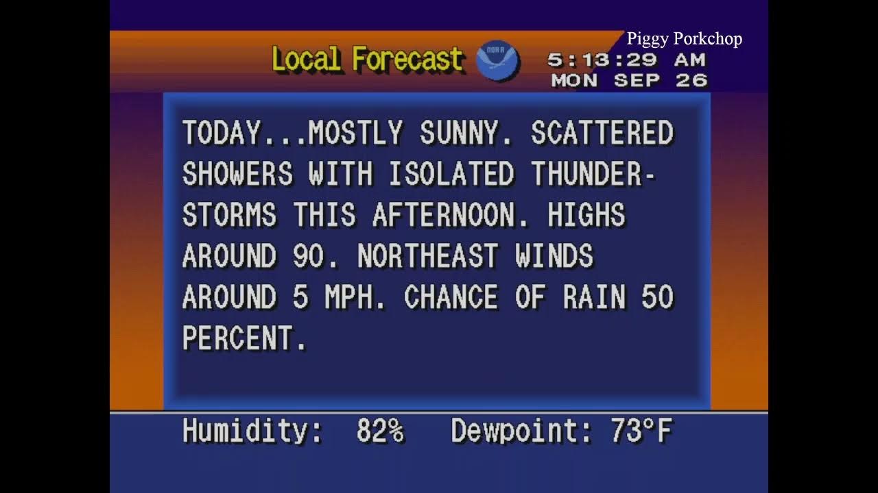 EAS Hurricane Watch/Storm Surge Watch Tampa Bay, Florida NOAA Weather