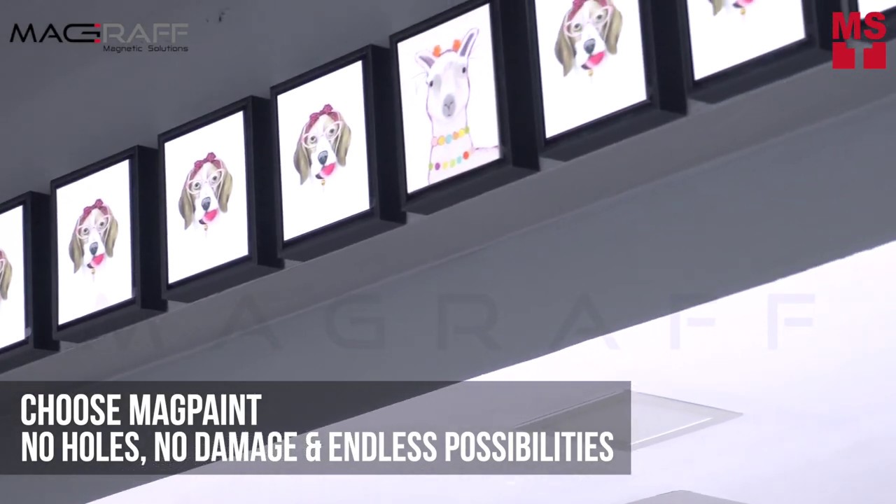 DIY: How to Create Magnetic Suface for Walls