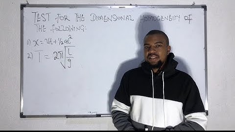 Prove that the Time Period of a Simple Pendulum is dimensionally correct #physics #dimensions