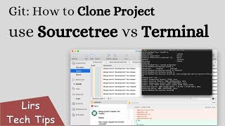 Git: How to Clone Project use Sourcetree vs Terminal
