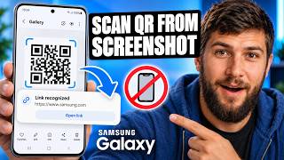 How to Scan a QR Code from a Screenshot on Samsung Galaxy
