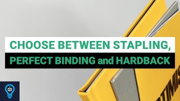 CHOOSE BETWEEN STAPLING, PERFECT BINDING or HARDBACK 📖📕📚 for your next print project at Ex Why Zed
