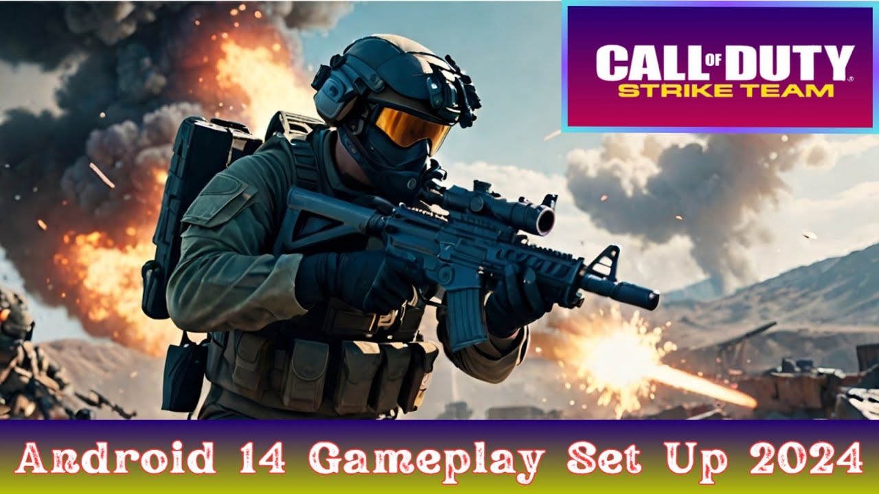 Call Of Duty Strike Team Android 14 Set-Up Gameplay - YouTube