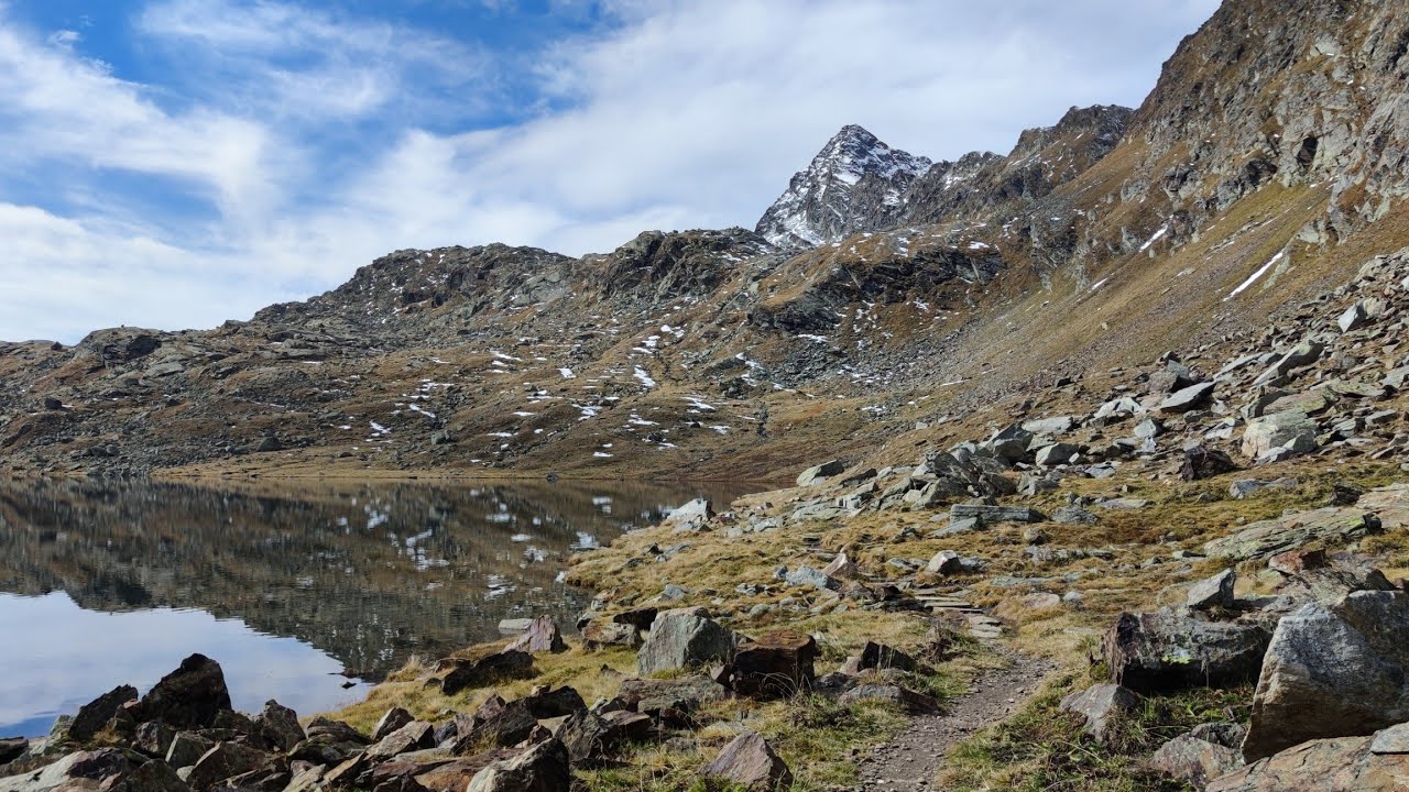 Texelgruppe: Oberkaser alm - Spronser see - Langsee - Spronser see