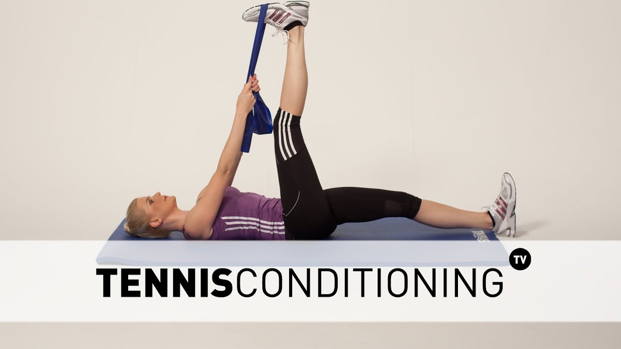 Static Hamstring Stretch With External Rotation Static Hamstring Stretching - YouTube