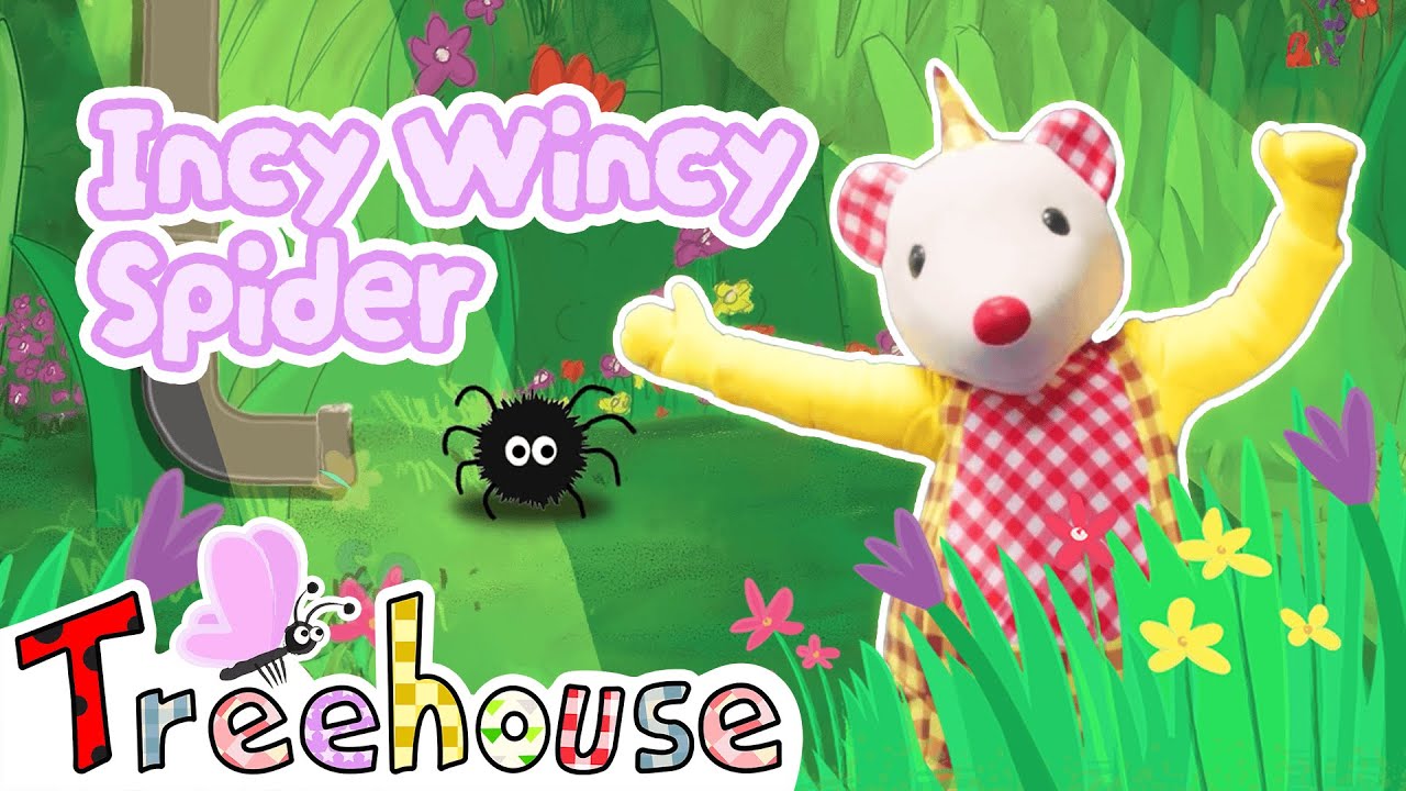 🕷️ Incy Wincy Spider! | Treehouse Fun with Scratch 🦔 🎶 - YouTube