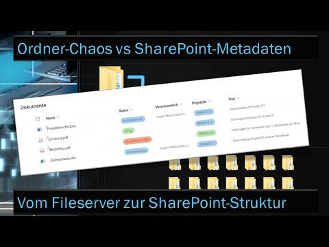 Metadaten in SharePoint statt Ordner-Chaos am Fileserver