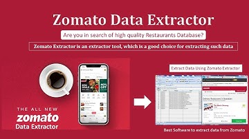 Zomato Data Extractor Software
