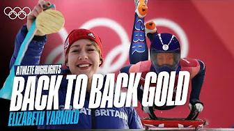 ⚡️ As Fast As Lightning 🇬🇧 Elizabeth Yarnold | 🔙 Back to Back Olympic Gold 🥇 | Athlete Highlights