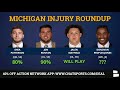 Zach Charbonnet Injury, Donovan Peoples-Jones Status, Michigan Football Rumors On Shea Patterson