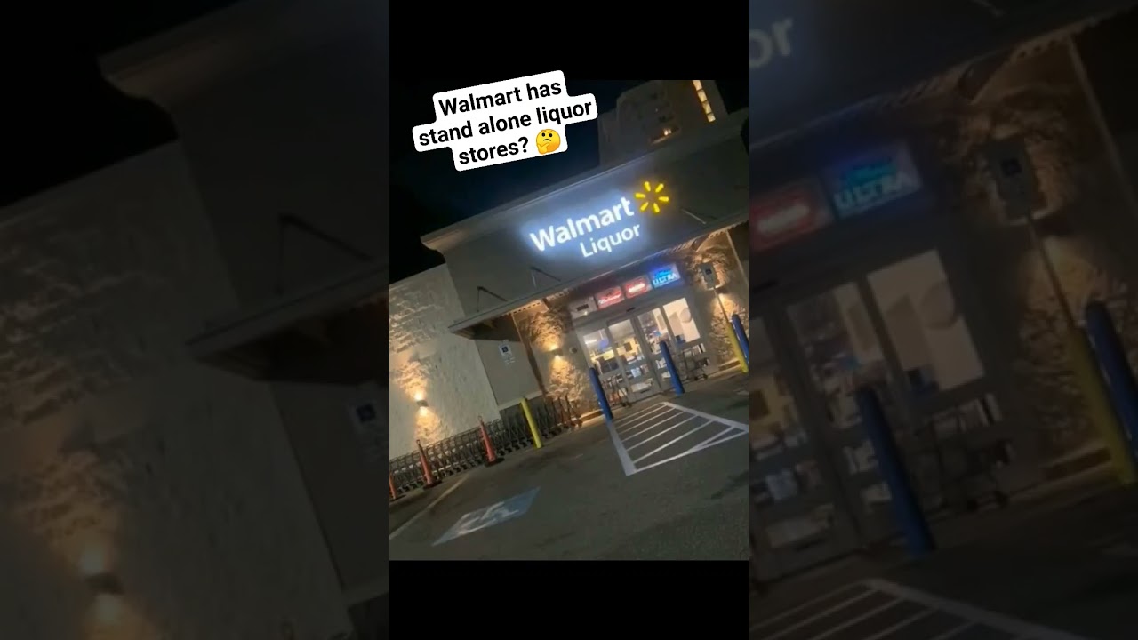 Walmart liquor stores are taking over! 