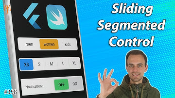 Flutter Tutorial - Create iOS Sliding Segmented Control | Cupertino Package