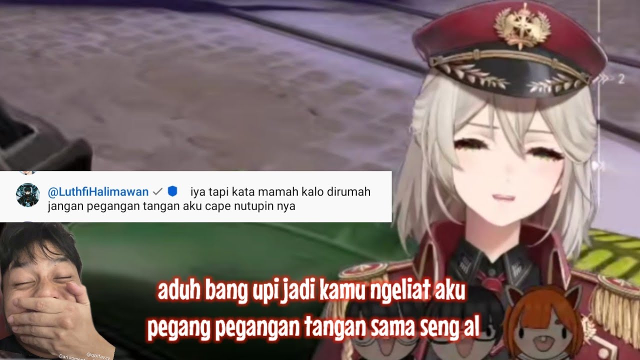 Bang AL ngaku leon, bang upi mampir ke stream ndan via ndan ketauan pegangan tangan 