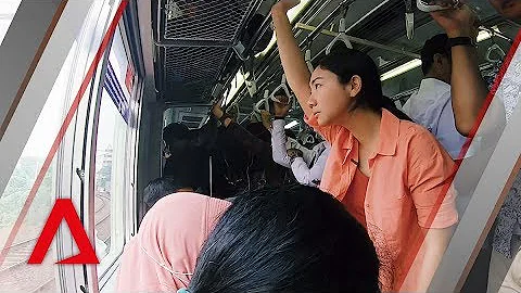 A typical 2.5-hour commute on Jakarta's public transport