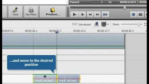 How to overlay audio over your video using AVS Video Editor?