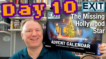Exit the Game Advent Calendar 2024 Day 10: The Missing Hollywood Star