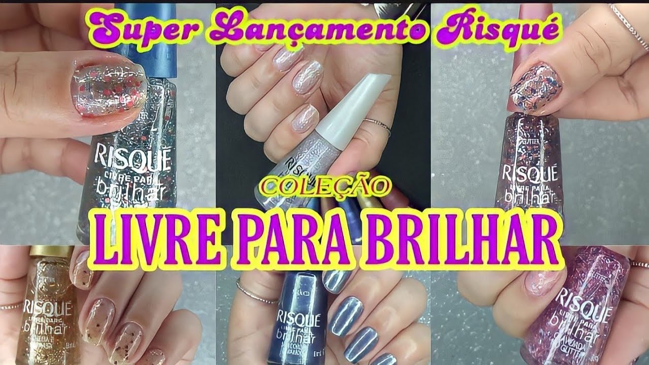 Resenha - Coleção Livre para Brilhar Risqué - YouTube