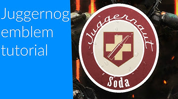 Black Ops 3: How to make a Juggernog emblem