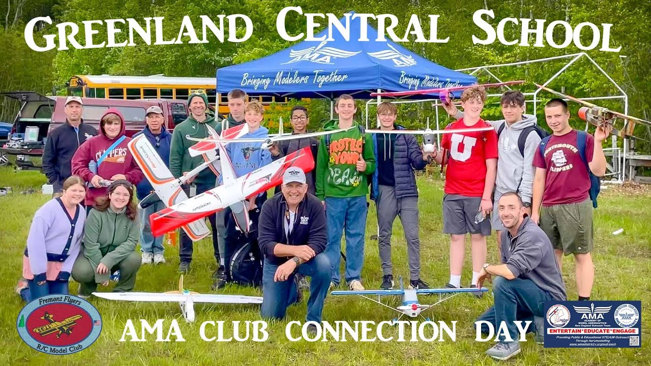 School field trip to an AMA Club field with the Fremont RC Flyers in ...