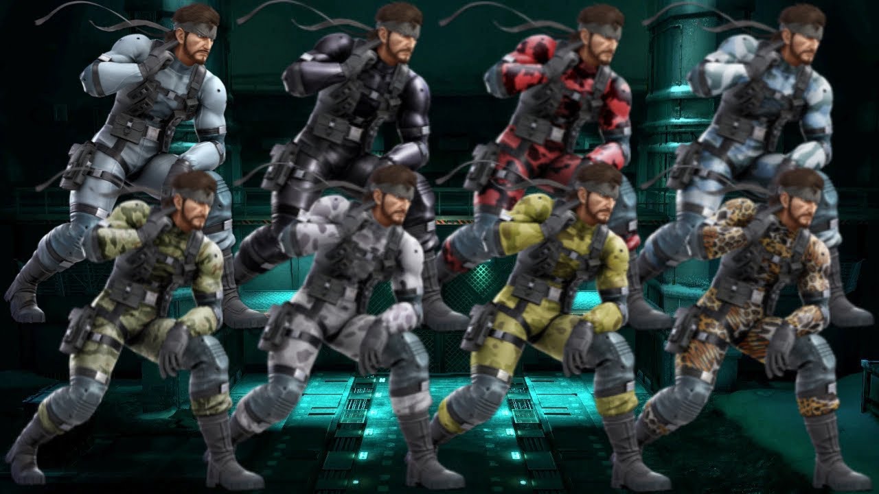 Super Smash Bros Ultimate - 8 Snake Smash