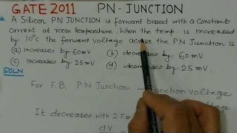 PN Junction | Soln.to GATE Problems 2011, 2002 | GATEStudy.com GATE ECE Lectures