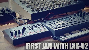 Oora // First Jam with Erica Synths + Sonic Potions LXR-02 Drum Synthesizer