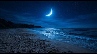 Ocean Waves Under the Moonlight — Think of Nothing, Fall Into Deep Sleep