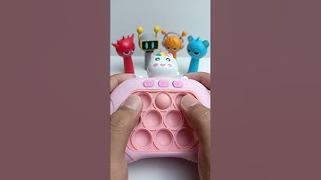 Satisfying Squid Game song By Pop It Unicorn With Sprunki Incredibox #shorts #popit #sprunki