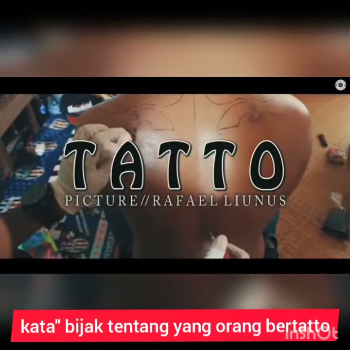 kata2 bijak tentang orang bertatto