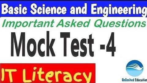 IT Literacy for RRB ALP CBT2 | Mock Test -4 | by Er Avinash kumar