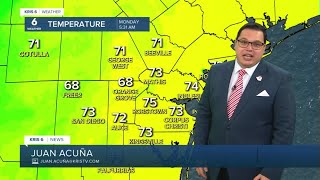 Juan Acuña sunrise forecast for Monday Dec. 6, 2021