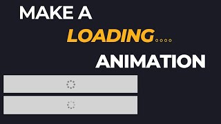 Details How to make a loading animation using HTML & CSS (Very Easy Method)👀 News