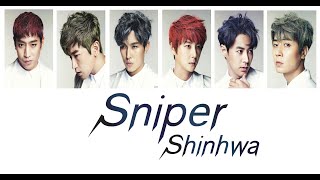 Shinhwa 신화 - Sniper (표적) Lyrics [Color Coded Han/Rom/Eng]