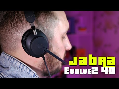 Обзор Jabra Evolve2 40 — профессиональная гарнитура с отличной шумоизоляцией и звуком