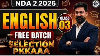NDA 2 2026 FREE BATCH CLASS-03  || NDA 2 2026 FREE BATCH || ENGLISH FREE BATCH  #nda22026 #nda