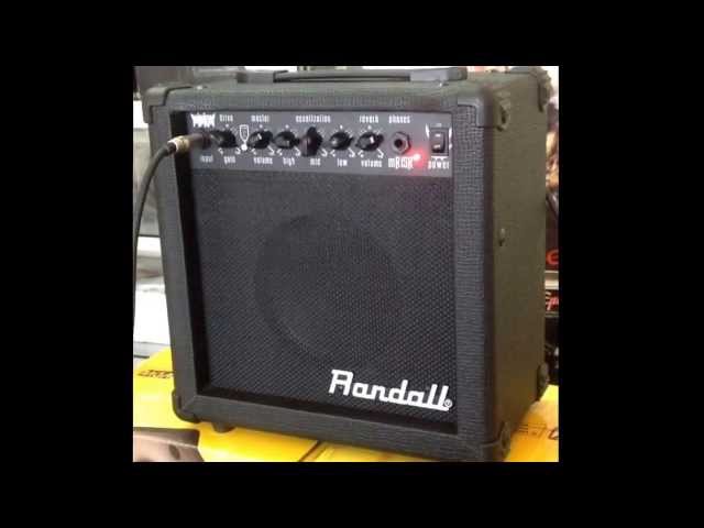 Randall mr15 sample sound @hurtrock Music store class=