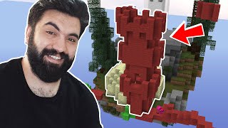 FARKLI BİR DEFANS YAPTILAR! Minecraft: EKİPLİ BED WARS