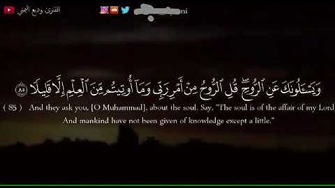 ماتيسر من سورة الإسراء للقارىء وديع اليماني