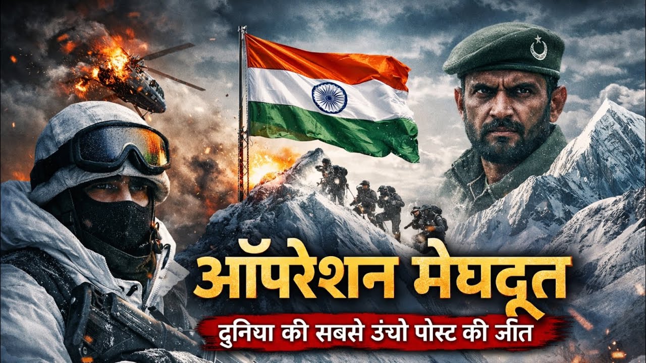 Siachen 1984: वो ऑपरेशन जिसने दुनिया की सबसे ऊँची जंग जीत ली | Operation Meghdoot Full Story