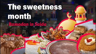 Celebrating Ramadan in Saida: Donations & Festive Vibes. الاحتفال برمضان في صيدا: تبرعات واحتفالات