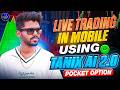 Trade LIVE From Using PHONE! 📱🔥 TANIX AI 2.0 Full Mobile Setup + Live Proof | TANISHQ VAIRAGI