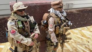 16 Customized Military Figures Kitbash