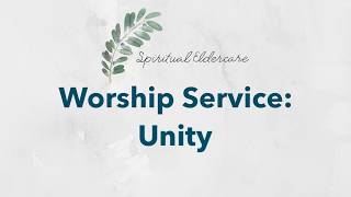 Dementia-friendly nondenominational church service: Unity