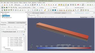 Linear Static Analysis Of A Beam (FreeCAD, Salome Platform, Code Aster)